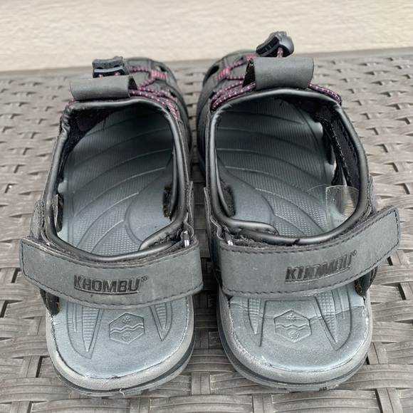 Khombu Women Active Sandal, Ashley, Color Black & Purple SZ 8‎ M - Picture 3 of 7
